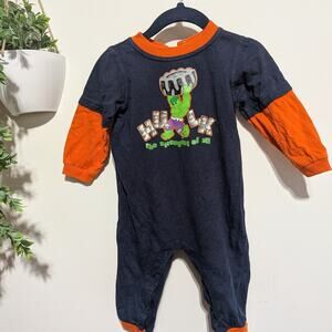 Vintage 2003 the HULK baby romper 12m